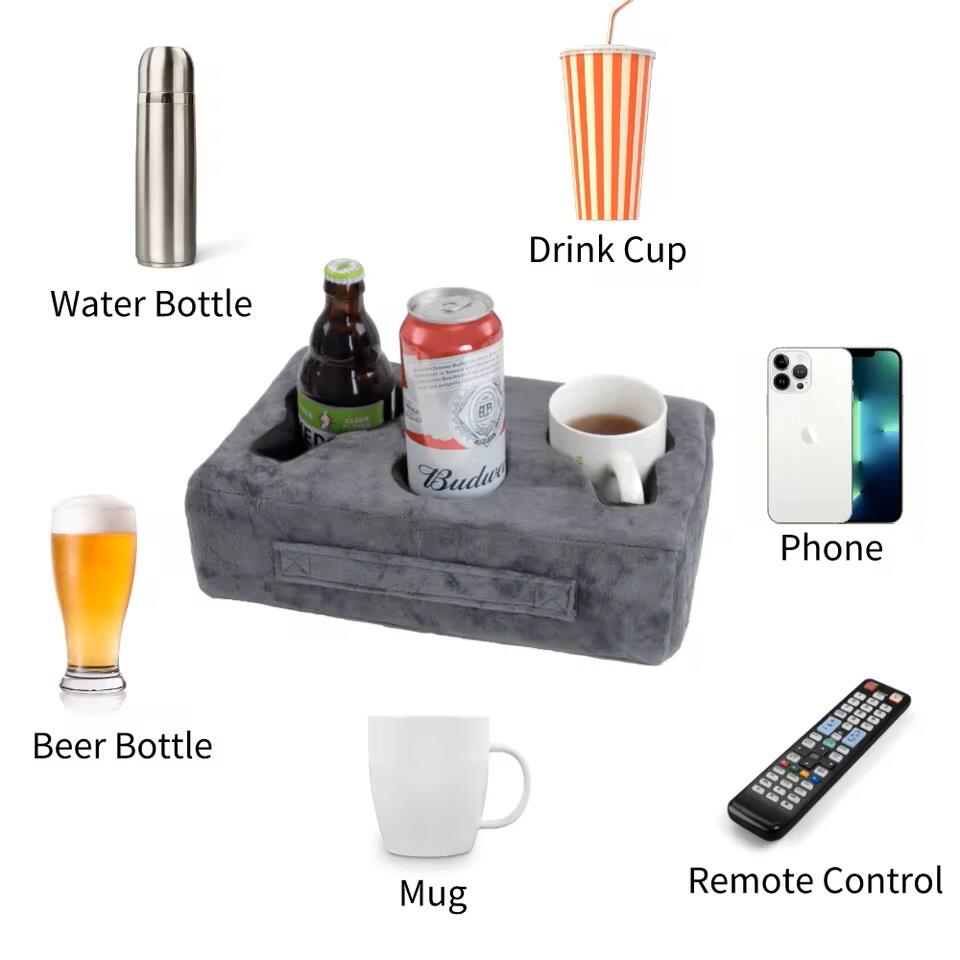 Portavasos Almohada Cojín Para Sofá