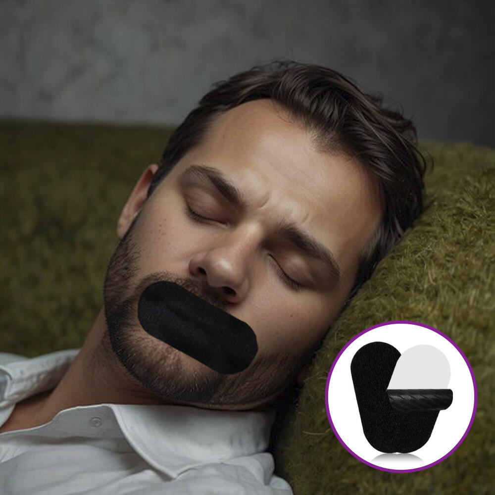 Tiras Bucales Antirronquidos, 60 Tiras para Dormir Antirronquidos