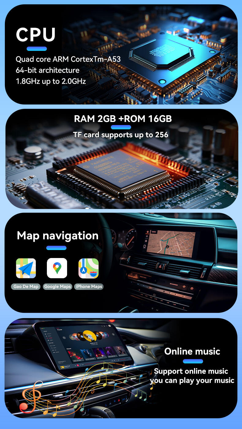 CarPlay Sin Cable Vehículos Función CarPlay Android & iOS
