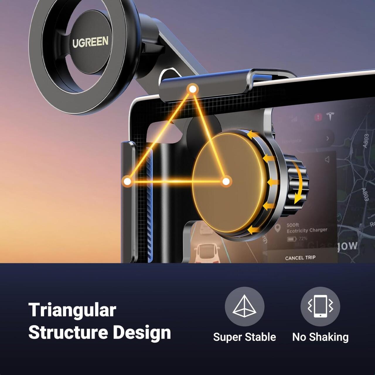 soportes magnéticos para auto