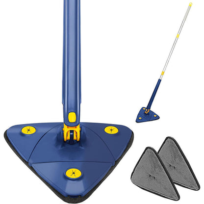 Mopa Fregona Triangular De Limpieza Ajustable Giratoria de 360°