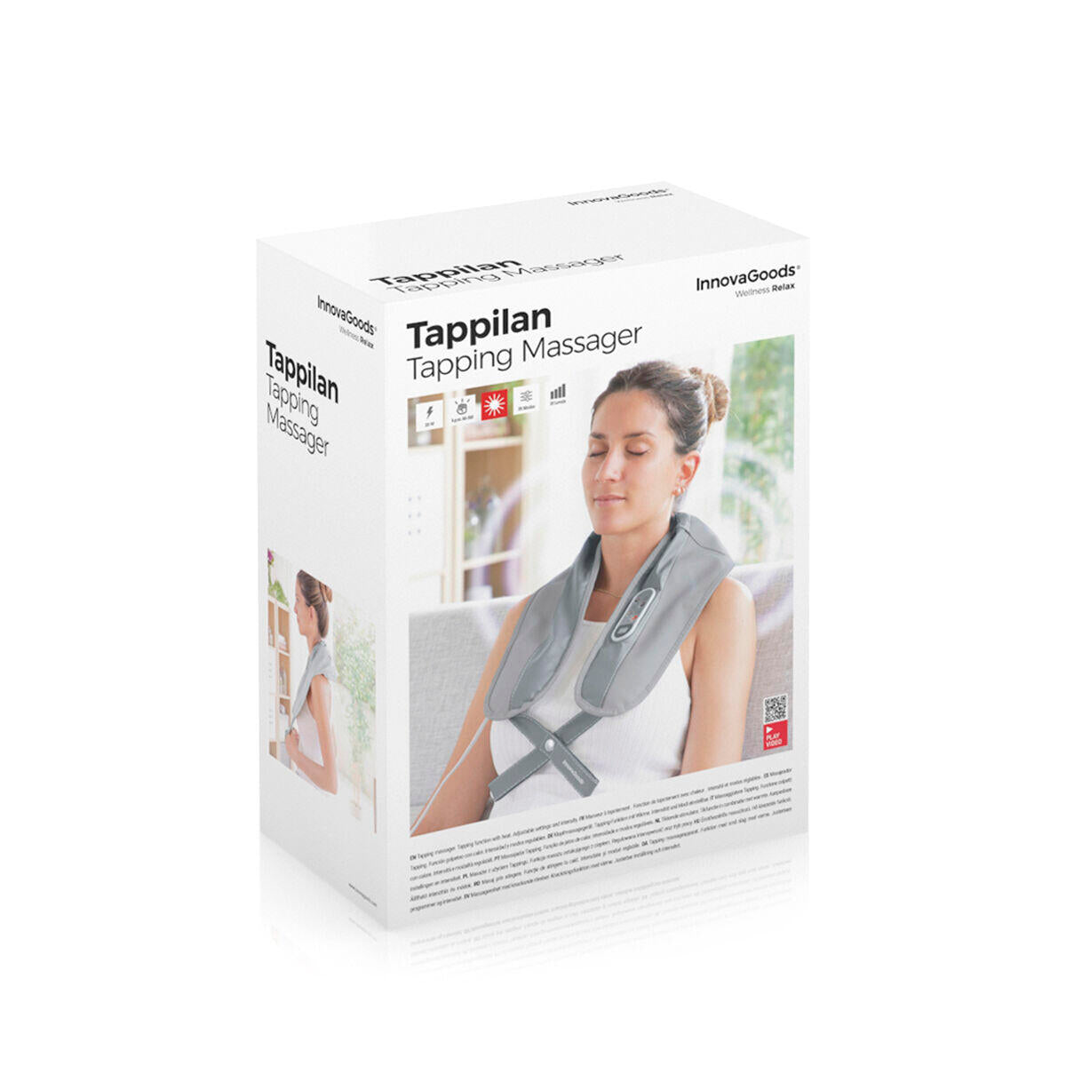 Masajeador Eléctrico Tapping con Golpeteo y Calor Tappilan InnovaGoods